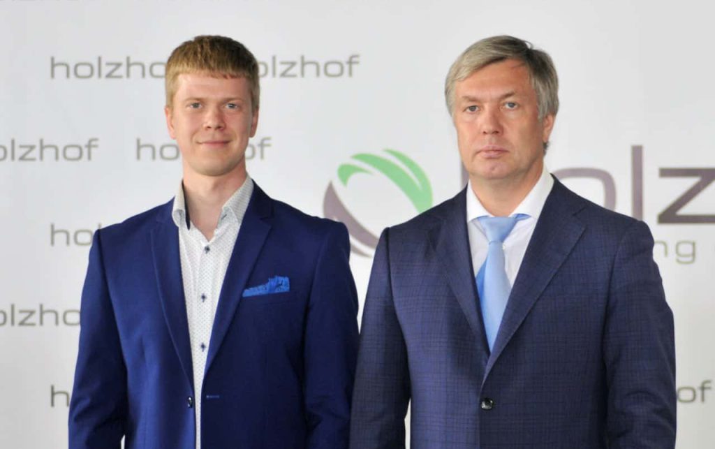 открытие завода Holzhof в Ульяновске